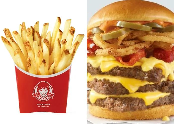 triple bacon jalapeno and fries