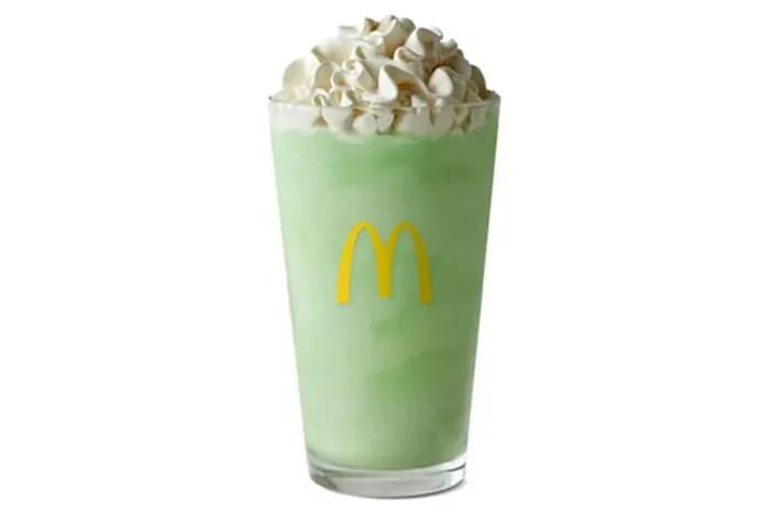 mcdonald's shamrock shake