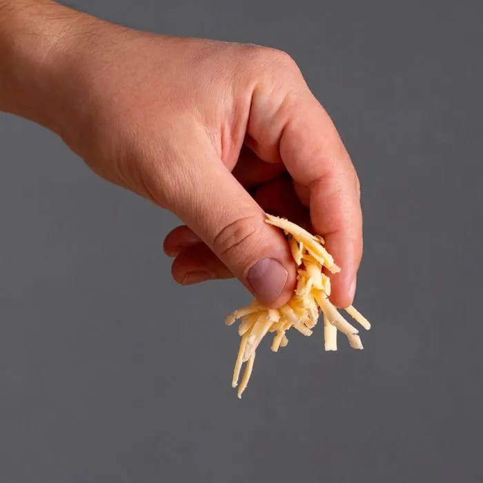 sprinkling cheese