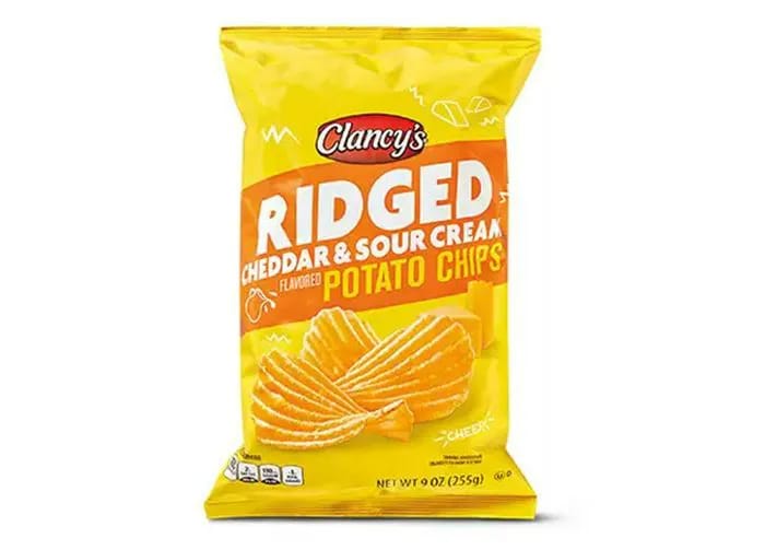 clancy's baked ripples sour cream and cheddar cheese