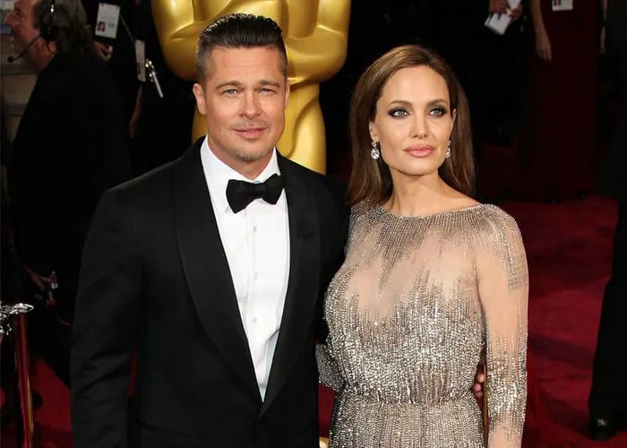 Brad Pitt Angelina Jolie 86th Annual Academy Awards