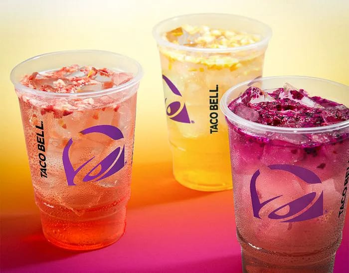 taco bell agua refrescas