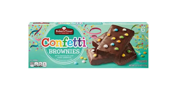 aldi confetti brownies