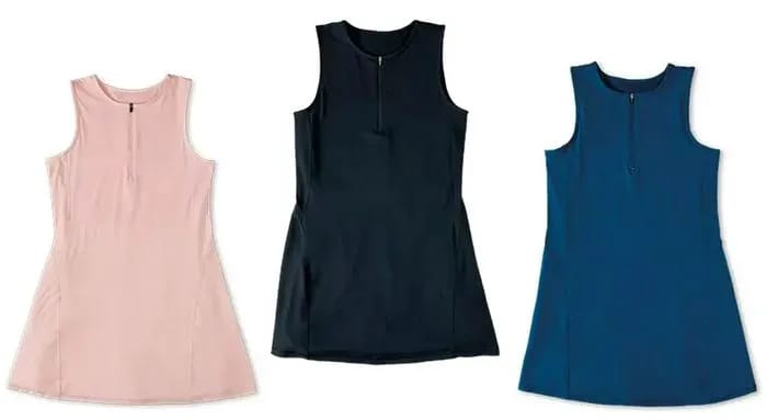 crane ladies athleisure dress