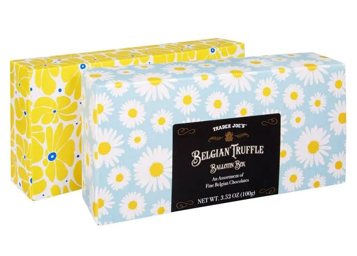 trader joes belgian truffle belgian ballotin box