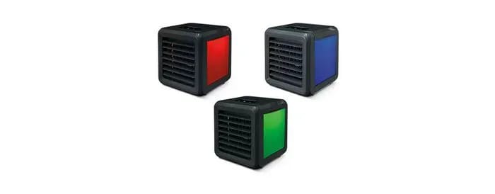 aldi portable air cooler LED lights