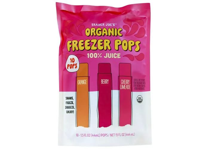 organic freezer pops