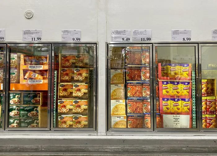 costo freezer section