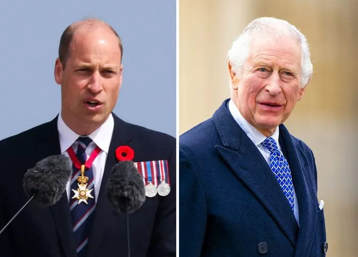 Prince William and King Charles