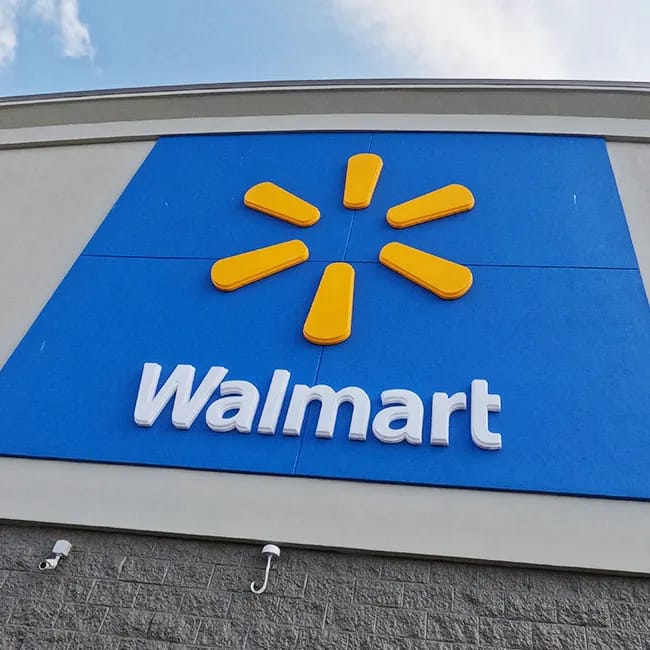 walmart store sign
