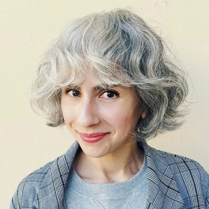 gray-french-bob