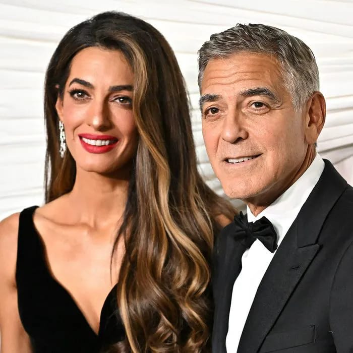 Amal and George Clooney at the 2024 Albies event.
