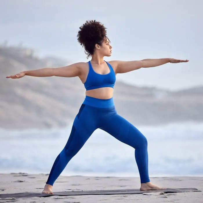 warrior pose