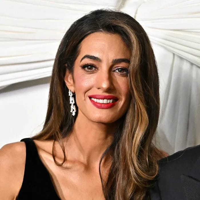 Amal Clooney at the 2024 Albies awards ceremony.