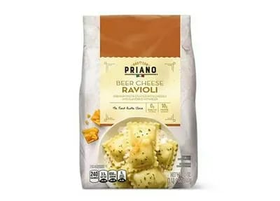 Aldi Priano Beer Cheese Ravioli
