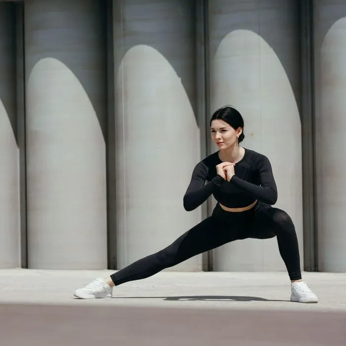 lateral lunges