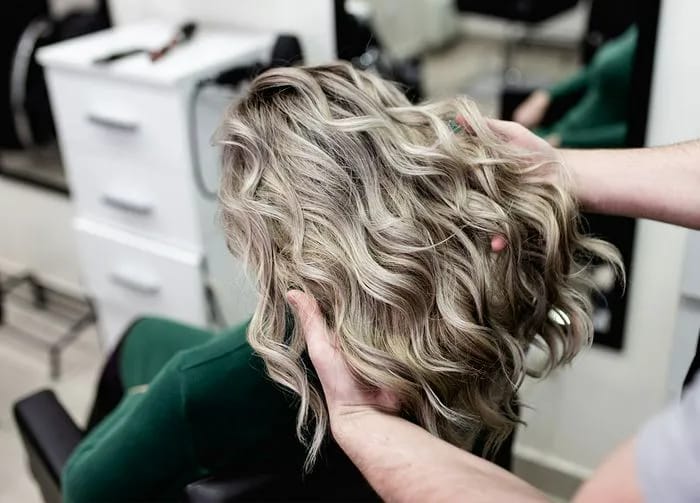 ashy-blonde