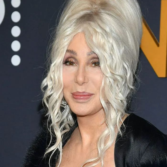 Cher at the SNL 50th Anniversary Show celebrating Saturday Night Live.