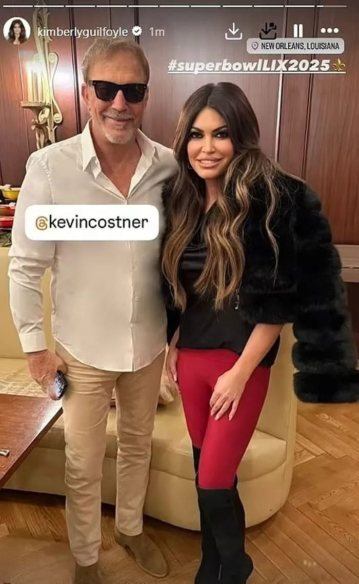 kimberly guilfoyle kevin costner