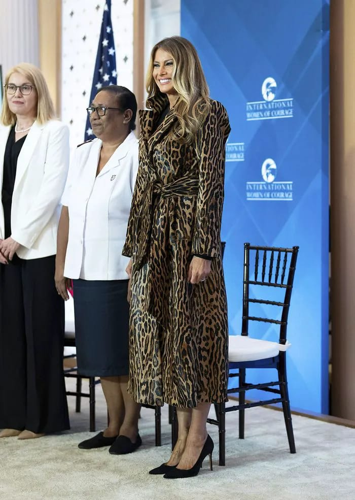 Melania-Trump-smiles-during-the-19th-International-Women-of-Courage-Awards-Ceremony