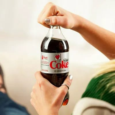 diet coke bottle