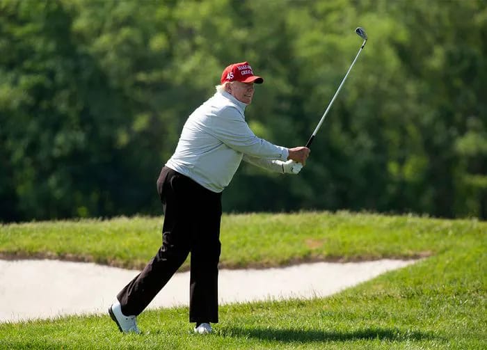 donald trump golf