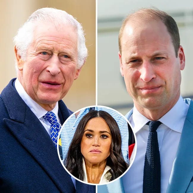 "Prince William and King Charles at a royal engagement"