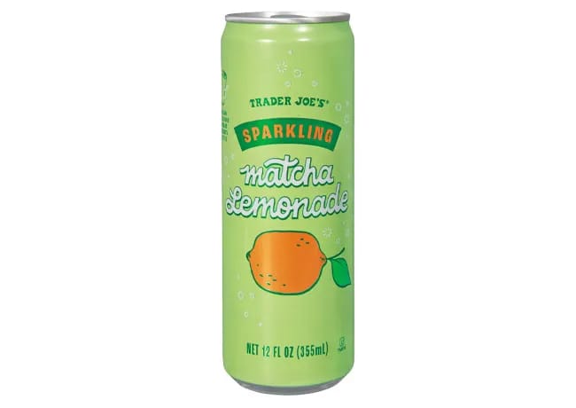 sparkling matcha lemonade