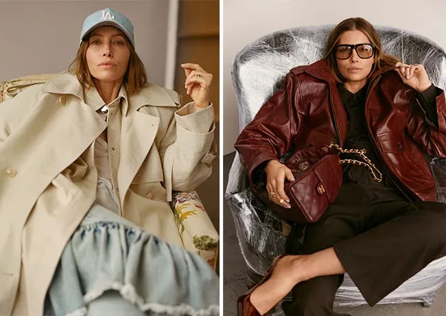Jessica Biel Marie Claire UK editorial