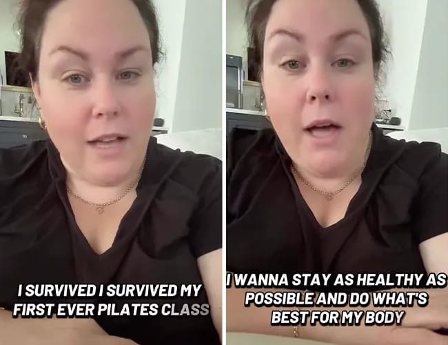 Chrissy Metz talks about Pilates on Instagram