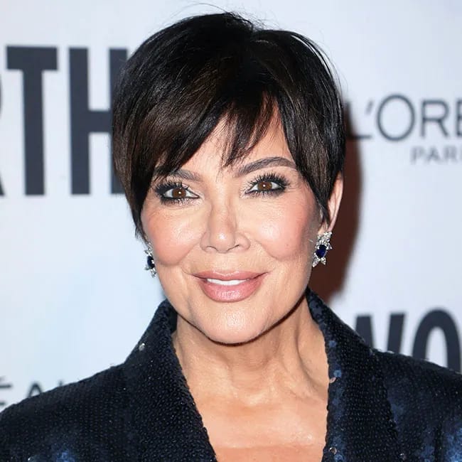 Kris Jenner at the PFW Le Defile L'Oreal Paris Walk Your Worth