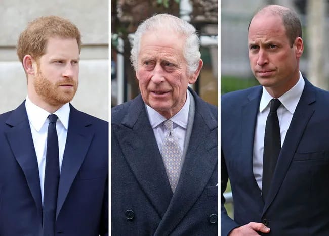 prince charles prince william prince harry