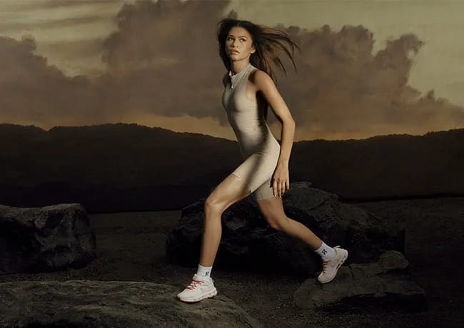Zendaya On Fall Winter 2025 ad campaign