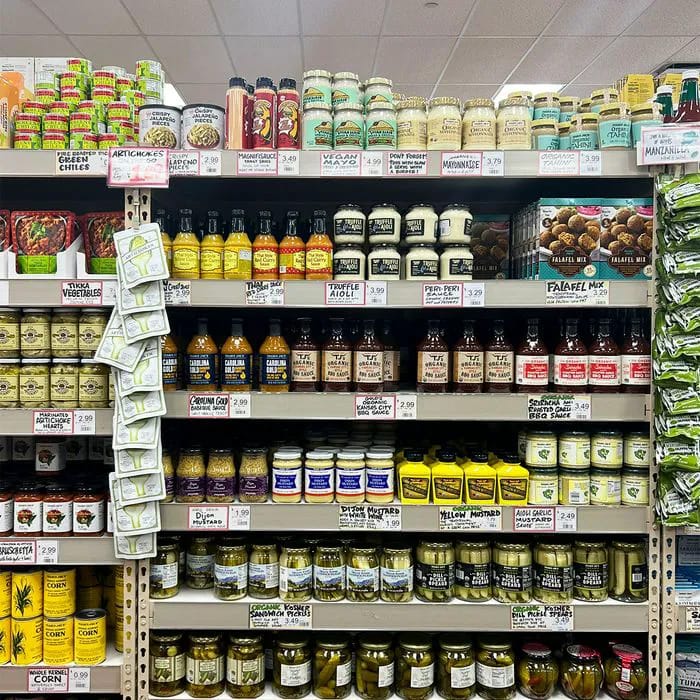 condiments and sauces at trader joes