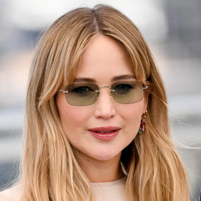 Jennifer Lawrence on the red carpet at Cannes Film Festival.