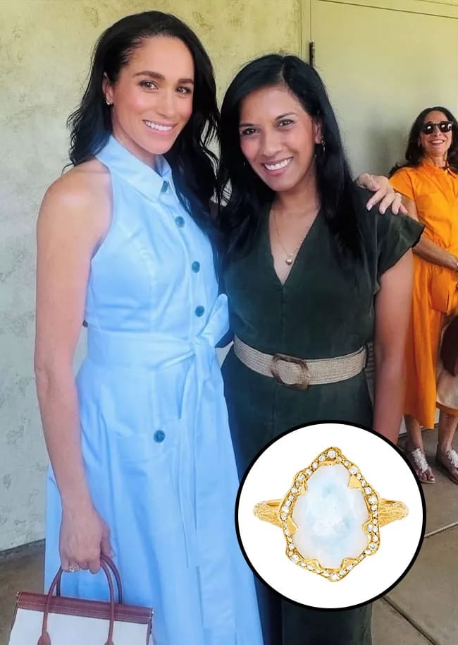 Meghan Markle at George Zajfen Tennis Tournament