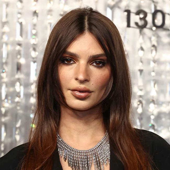 Emily Ratajkowski at the Vanity Fair Oscar Party