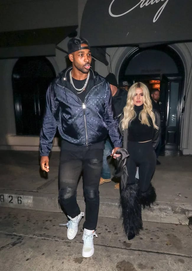 Khloe Kardashian and Tristan Thompson