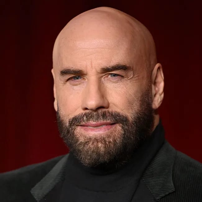 John Travolta at the Academy Museum Gala event.