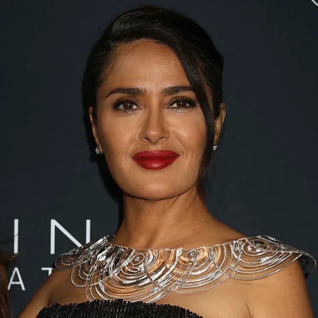 Salma Hayek at the Kering Foundation dinner