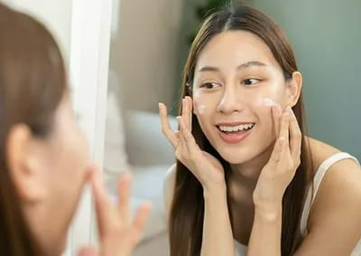 Importance of wearing sunscreen for skin health.