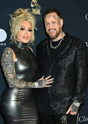 Jelly Roll and Bunnie Xo pre Grammy Gala