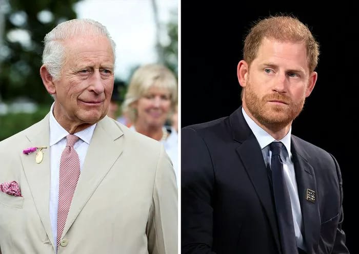 King Charles and Prince Harry