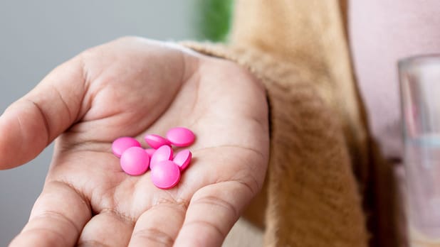 handful of ibuprofen