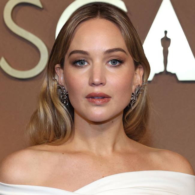 jennifer lawrence leather dress Ultra realistic Jennifer Lawrence in a mini skirts,