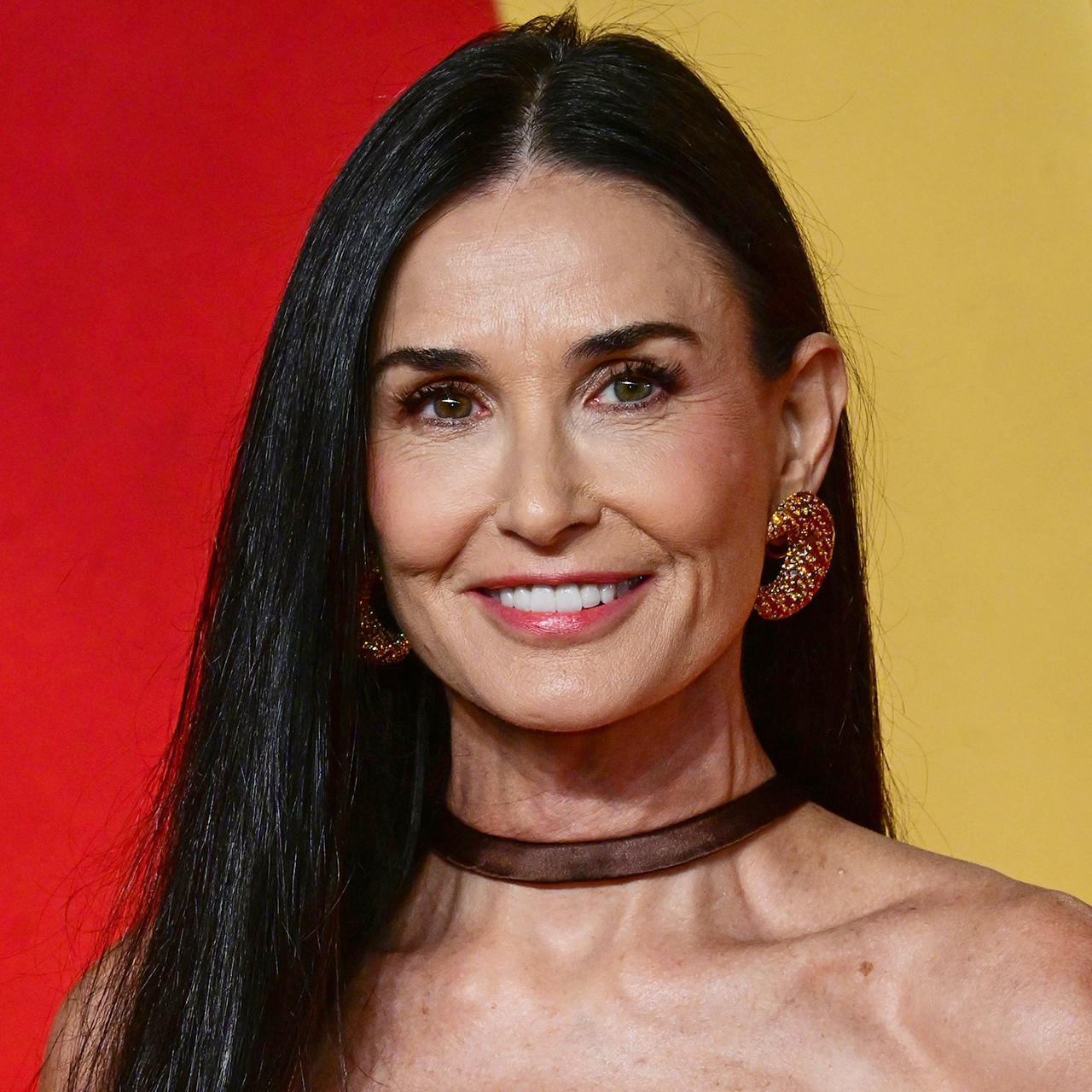 Demi Moore, 63, Goes Makeup-Free During Paris Fashion Week In A Two-Piece Set