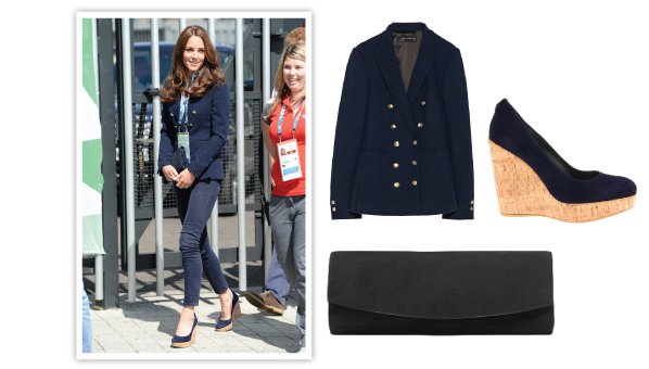 Kate Middleton wedge espadrilles