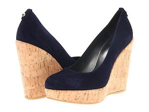 wedge espadrilles, navy espadrille wedges, cork wedge shoes, cork wedge platform, blue cork wedge