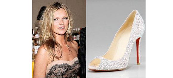 Kate Moss Wedding Shoes  Christian Louboutin Bridal - SHEfinds