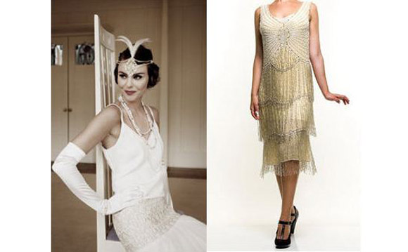 flapper style bridesmaid dresses